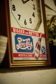 ニコアンド×ペプシ「ウォールクロック（6,930円）」