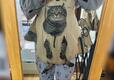 【ニトリ 猫用爪切りお助けエプロン（ベージュ）】そしてこの顔である