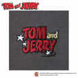 【トムとジェリー】配色もかわいいフロントのロゴ刺繍