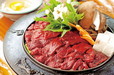 馬肉の名店／柿島屋（町田）　肉なべ（上） 2人前3200円
