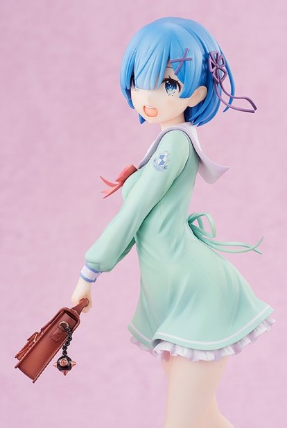 Re:ゼロ】学園生活に胸を弾ませる姿が立体化！「レム 学生服Ver.」発売