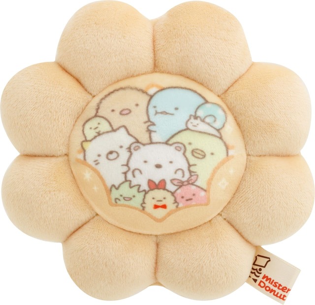 【ミスタードーナツ×すみっコぐらし】「ぬいぐるみコインケース」1,980 円