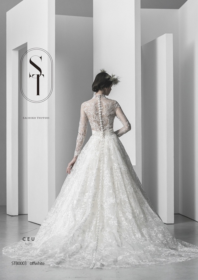 「ST」新作ウェディングドレス STB0003_Offwhite