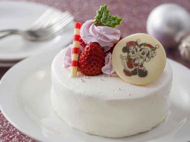 クリスマスケーキ 1,480円｜東京ディズニーシー「ホライズンベイ・レストラン」｜東京ディズニーリゾート「ディズニー・クリスマス」2019スペシャルメニュー