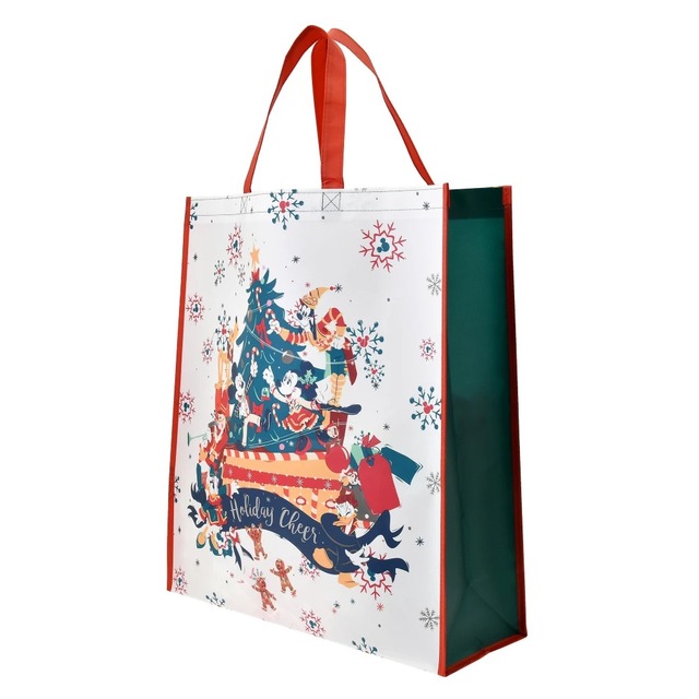 ミッキー&フレンズ ショッピングバッグ・エコバッグ DISNEY CHRISTMAS 2022 990円
