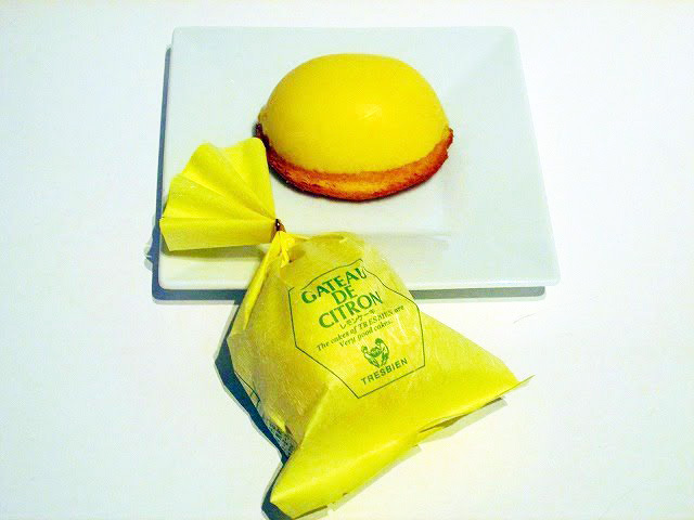 トレビアン洋菓子店「レモンケーキ」　170円