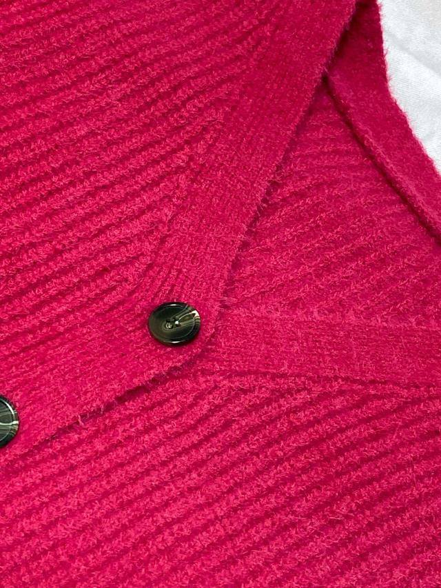 【GRL（グレイル）】Vネックショートニットカーディガン／税込2,299円