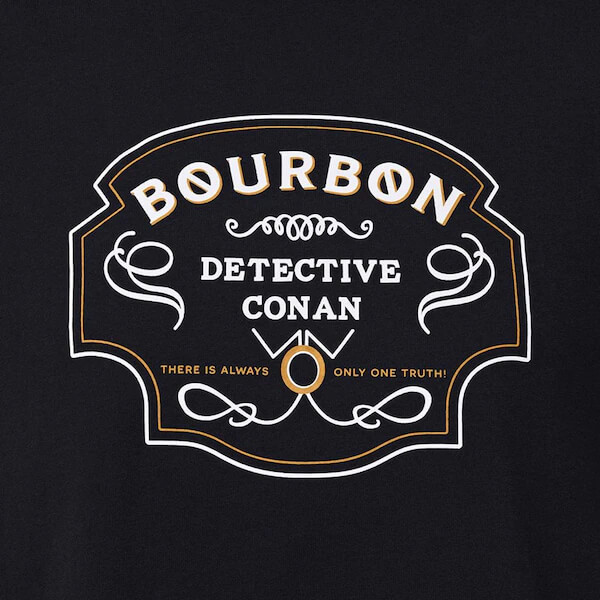 【GU】グラフィックT(半袖) Detective Conan 2(名探偵コナン)(バーボン)(安室透)/¥990