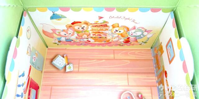 「ダッフィー&フレンズ・ワンダフルキッチン」おせんべいの箱