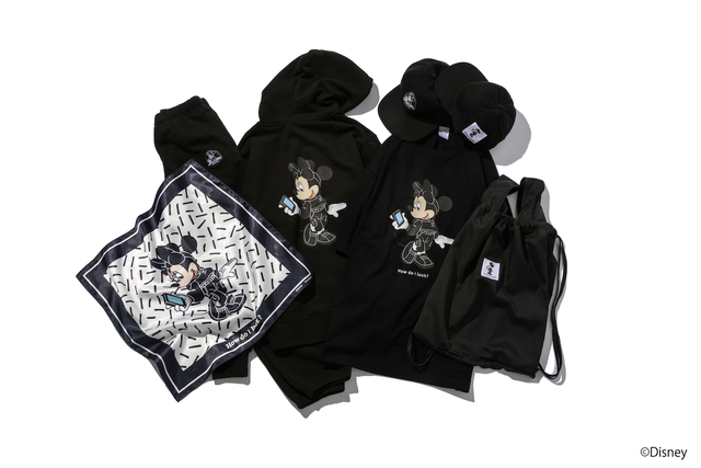 MINNIE MOUSE BLACK FASHION COLLECTION by ZOZOTOWN