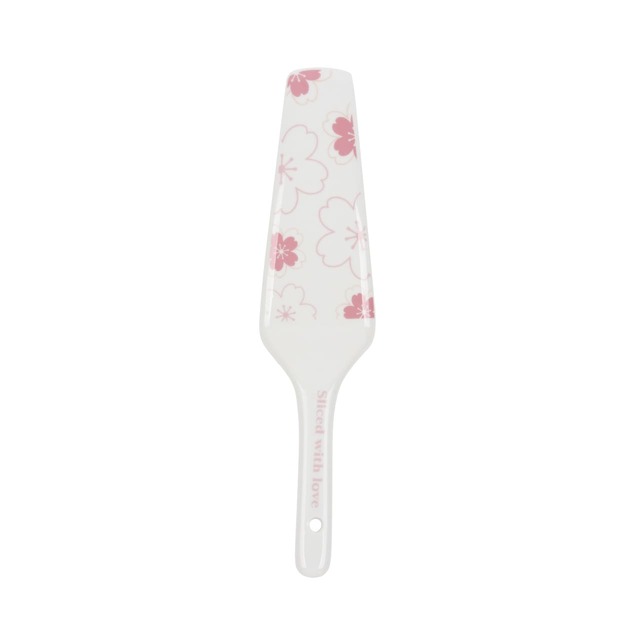 【フライングタイガー】ケーキサーバー 440円／桜が散りばめられたデザインのケーキサーバー