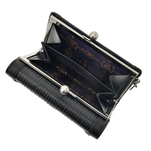 【ANNA SUI】ジャック・スケリントン&ゼロ 財布・ウォレット チャーム付き ストライプ 24,000円