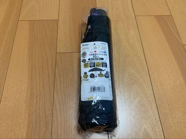 【ファッションセンターしまむら　晴雨兼用折りたたみ傘（Harry Potter）】常にバッグに入れておきたい優れもの！