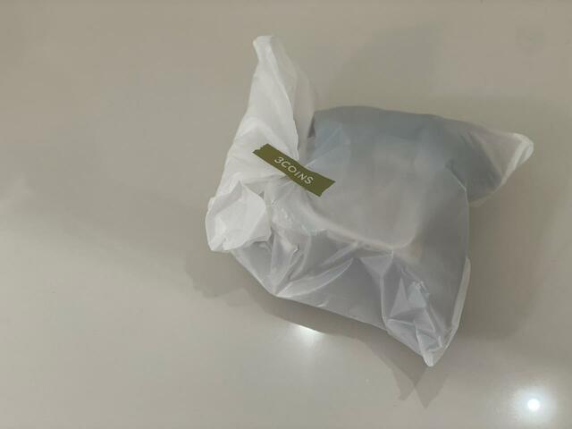 【3COINS　ヘアアクセサリー】コンパクトに包装してもらえる