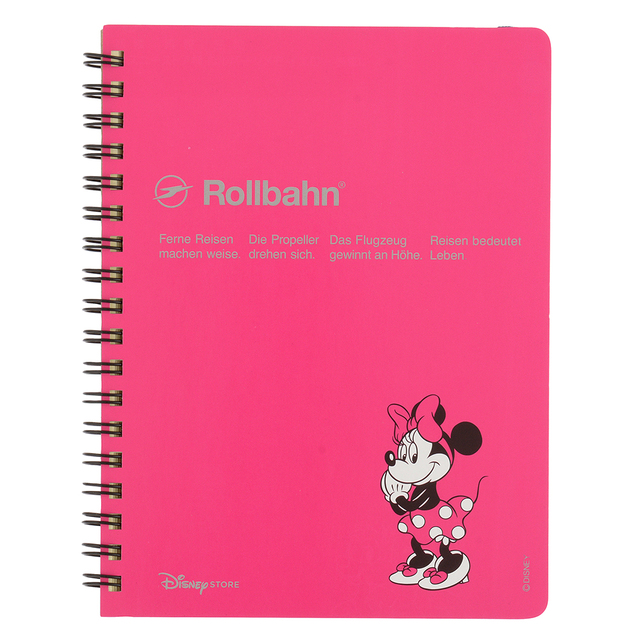 Rollbahn ポケット付メモ ミニー 700円