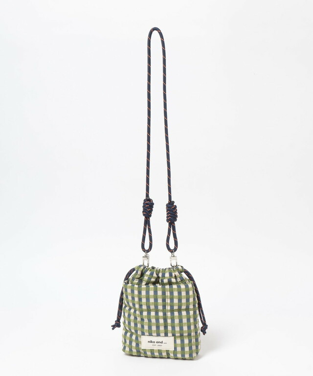 「キルト巾着ショルダーバッグ」3,300円(税込)