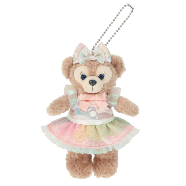 「ダッフィー＆フレンズ20周年：カラフルハピネス」ぬいぐるみバッジ