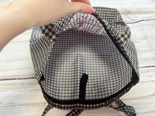 【otonaMUSE（オトナミューズ）9月号増刊】内側はポケットなしのシンプルな作り