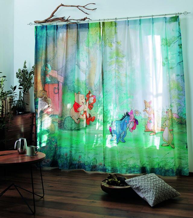 一枚絵のようなUVカット・遮熱・遮像ボイルカーテン(選べるキャラクター) ＜2枚組＞｜￥ 6,990～10,800 （税込）