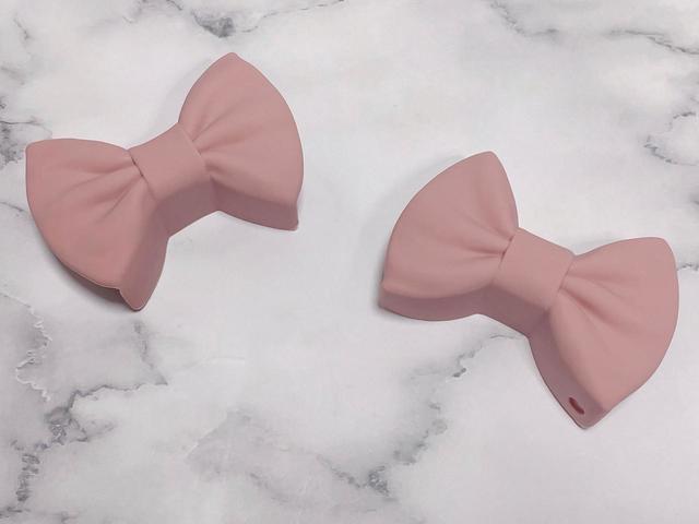 【Francfranc（フランフラン）】リボン なべつかみ 2個セット ライトピンク／税込500円