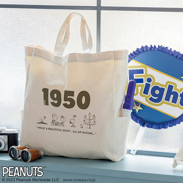 SNOOPY［スヌーピー］HOBBY TOTE BAG　2,860円