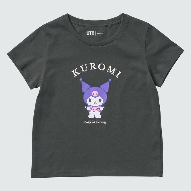 ユニクロ GIRLS サンリオキャラクターズ クロップドUT ¥990