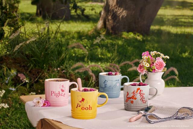 ル・クルーゼ くまのプーさん/マグ 350ml(4個入り) ¥18,700