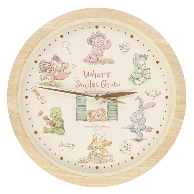 「ウェア・スマイルズ・グロウ」掛け時計