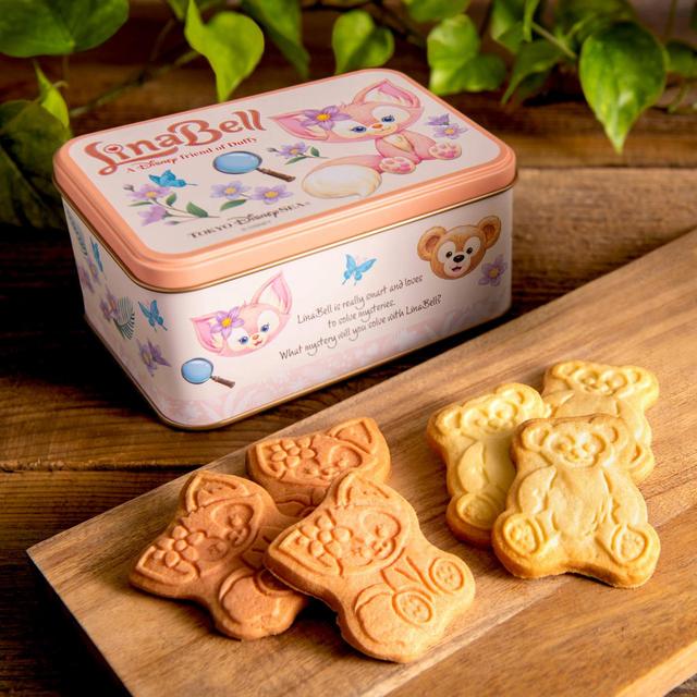 クッキー 900円｜内容量：12個[バタークッキー(ダッフィー型)6個バニラストロベリークッキー(リーナ・ベル型)6個]