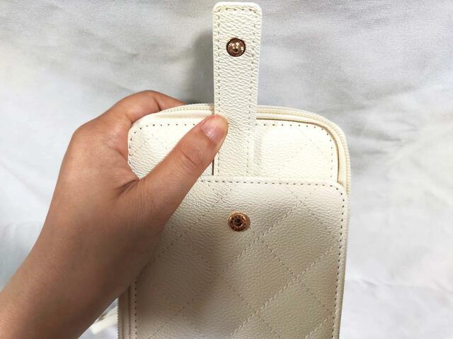 スナップボタンを開封して使用