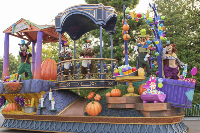 東京ディズニーランド「ザ・ヴィランズ・ハロウィーンInto the Frenzy”」プレスプレビューの様子