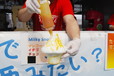 「肉フェス TOKYO 2015 春」／ミルクかき氷