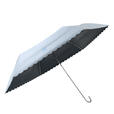 シンデレラ 折りたたみ傘 晴雨兼用 カラビナ付き SHINY DAY 4,000円
