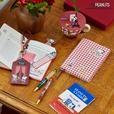 【PEANUTS×Afternoon Tea「PEANUTS in Paris」】リールパスケース ¥2,970、ブックマーカー 各¥1,210、ボールペン 各¥990、マグカップ(370ml) ¥1,980、マグカバー ¥1,980、ダイアリーカバーB6 ¥2,200、ダイアリーA6セット ¥1,760