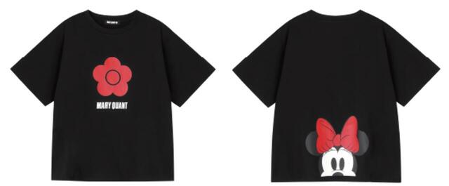 ミニーマウスデザイン Tシャツ 7,260円｜MARY QUANT DISNEY DESIGN COLLECTION 第2弾