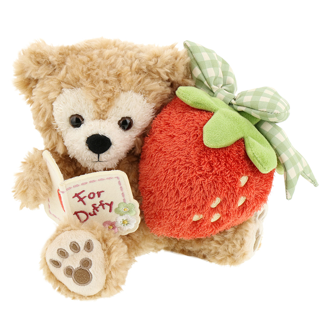 「ダッフィー&フレンズのハートフェルト・ストロベリーギフト」ぬいぐるみ