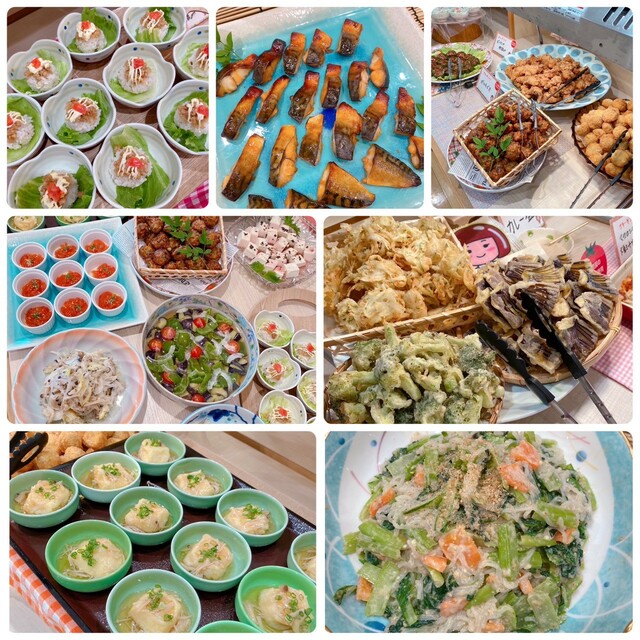 「お惣菜の量り売り」【コラーゲンゼリーで有名な『愛しとーと』のバイキングレストランで、こだわりの“ヘルシーメニュー60種類”を好きなだけ!】