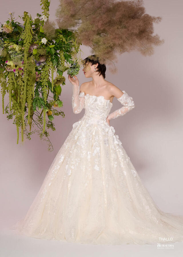 「Irida maison(イリーダメゾン)」新作ウェディングドレス IM-0034_OffWhite