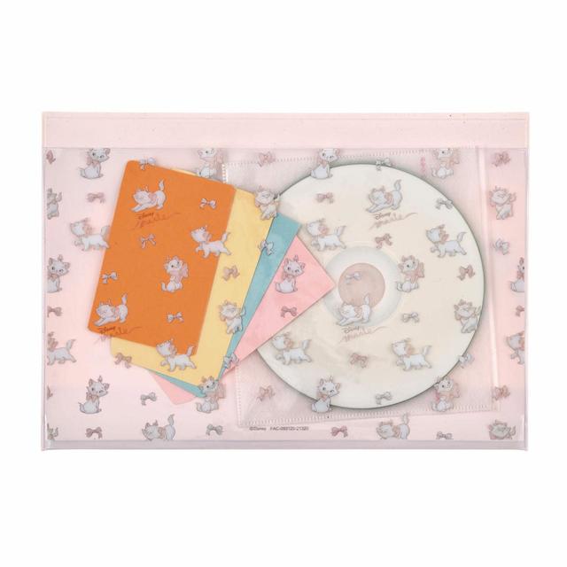 【PAUL & JOE La Papeterie】マリー おしゃれキャット ステーショナリーケース クリザンテーム 1,980円