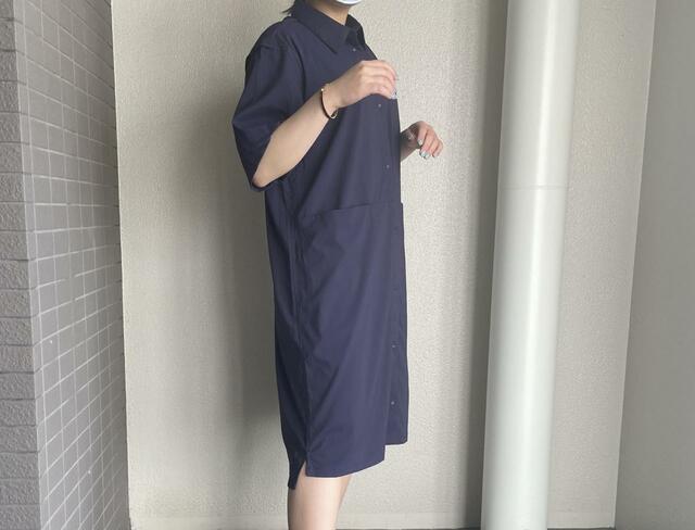 【ワークマン レディースブレスシャツワンピース】これ一枚でコーデが完成！