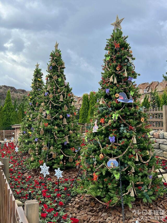 ディズニーシーのクリスマスツリー