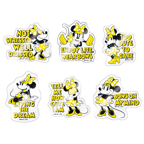 クリアステッカー（ランダム6種）｜300円