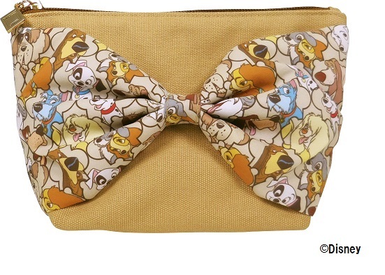 リボンポーチ 1,400円+税 サイズ:W190×H120×D70mm