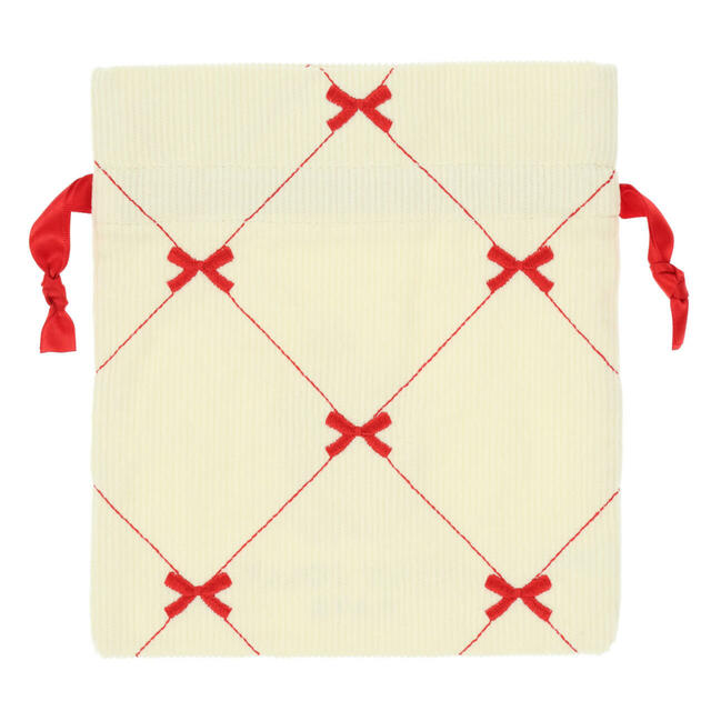 きんちゃくセット 2,400円｜東京ディズニーリゾート「ディズニー・クリスマス」クリスマスの妖精“リルリンリン”のグッズ｜販売店舗：東京ディズニーランド「ディズニー＆カンパニー」、東京ディズニーシー「ガッレリーア・ディズニー」｜発売日：2024年11月8日（金）