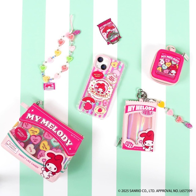 【SKINNYDIP LONDON×サンリオキャラクターズ】マイメロディはドリーミーで優しいトーンのデザイン