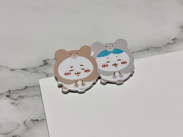 【ピタコット　ちいかわ】大きめなのでしっかりとまります！