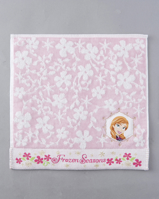 アナとエルサの新グッズ「Frozen Seasons」ミニタオル ¥650（縦約25×横約25cm）©Disney
