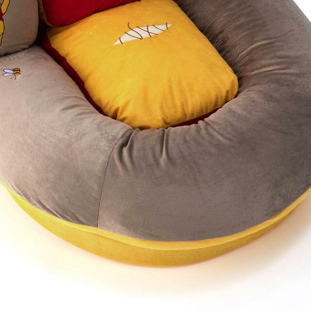 3WAYでくつろげる!クッション付きふかふかビッグ座椅子(選べるキャラクター)|¥32,800 (税込)