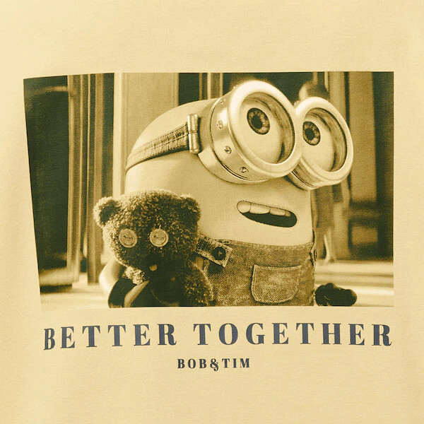 グラフィックT(5分袖)We Want Minions Collection 1+X ¥990