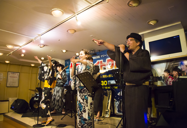 豪華クルージングで横浜の夜景を楽しめる「ゆかた祭り」